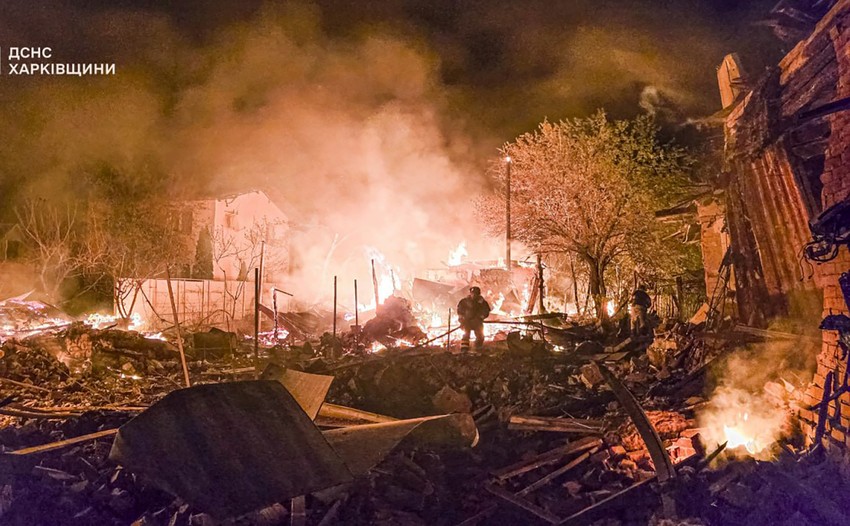 Uništene su stambene zgrade, garaže i infrastruktura