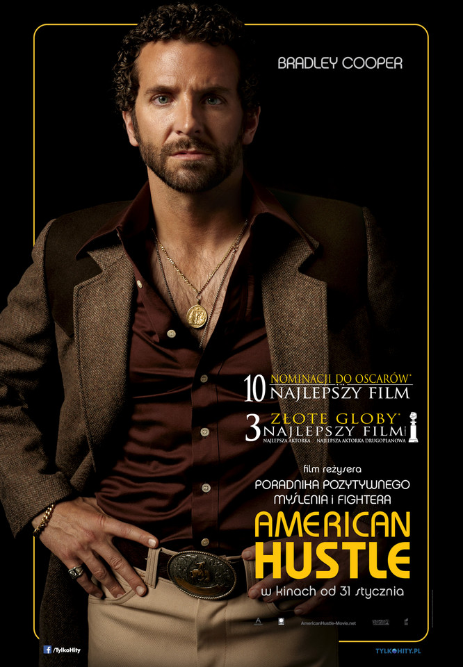 "American Hustle" - plakat