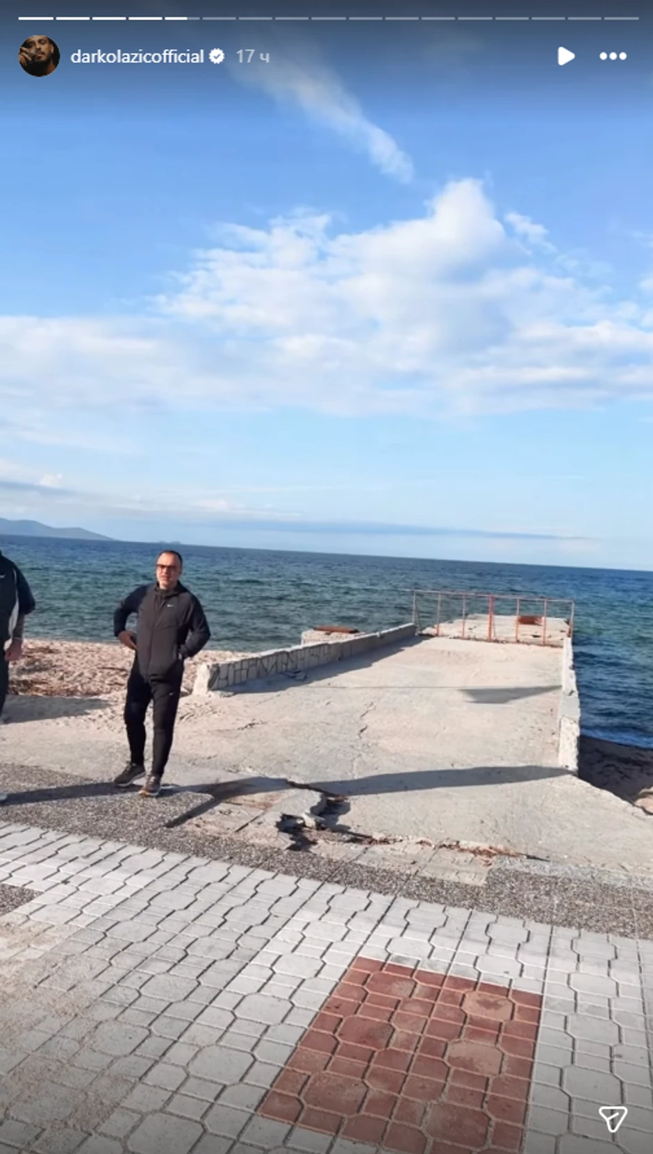 Darko Lazić na Svetoj Gori