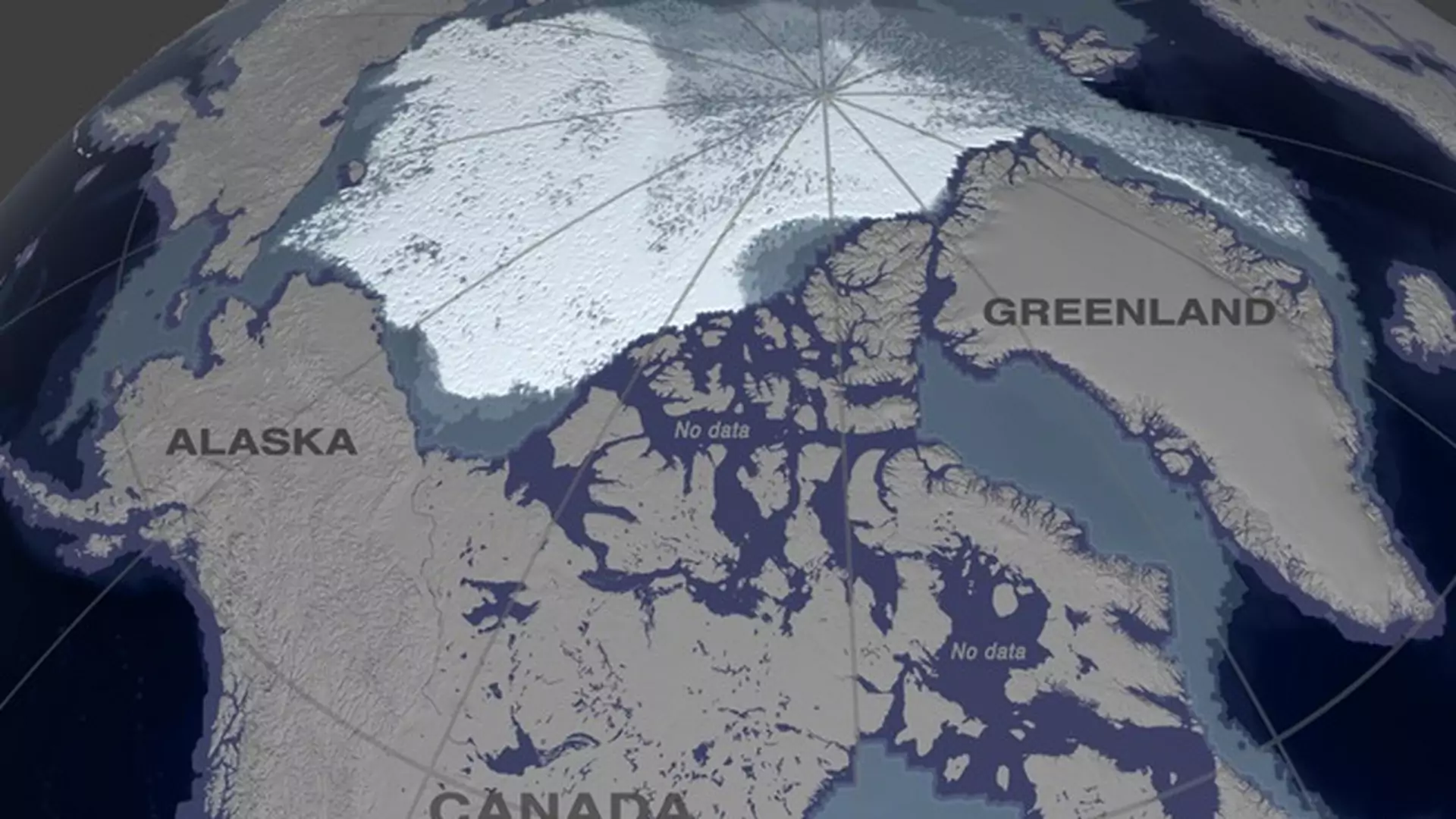 Ten 2-minutowy film pokazuje, jak topnieje najstarszy i najgrubszy lód w Arktyce