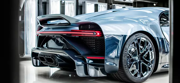 Unikalne Bugatti Chiron Profilee. Tapicerka z pasków o długości 2,5 km, 0-100 km/h w 2,3 s!