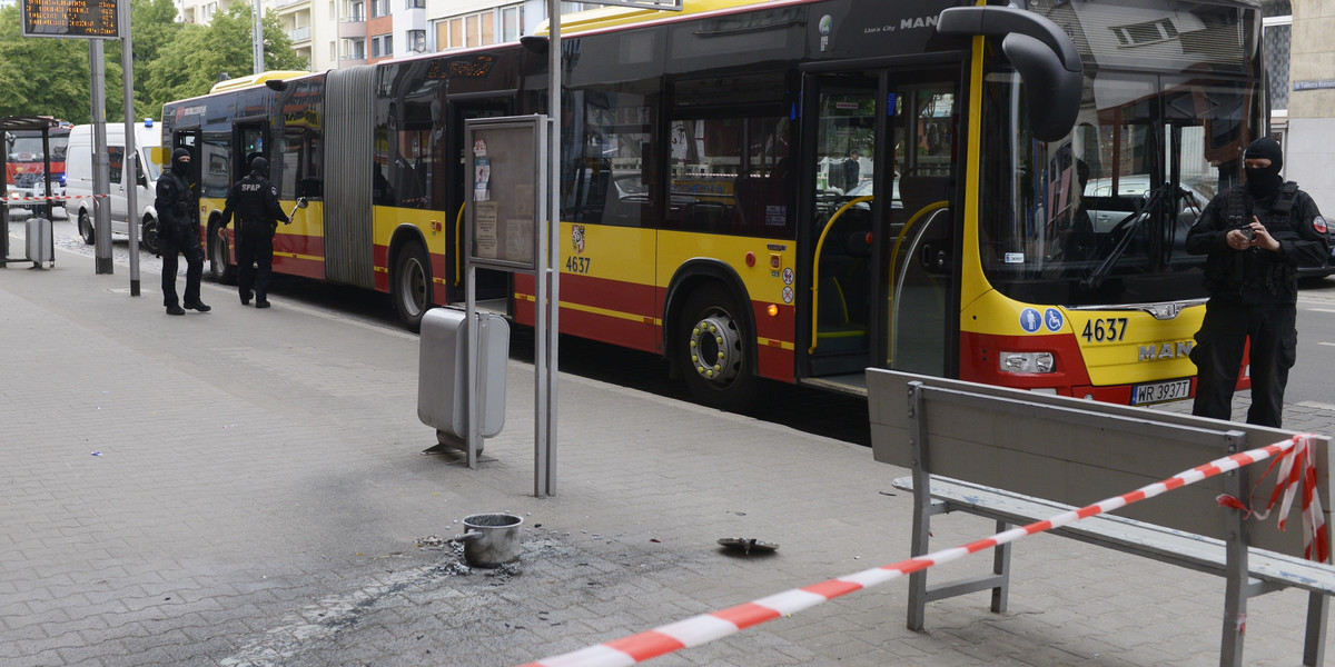 Bomba wybuchła na przystanku we Wrocławiu