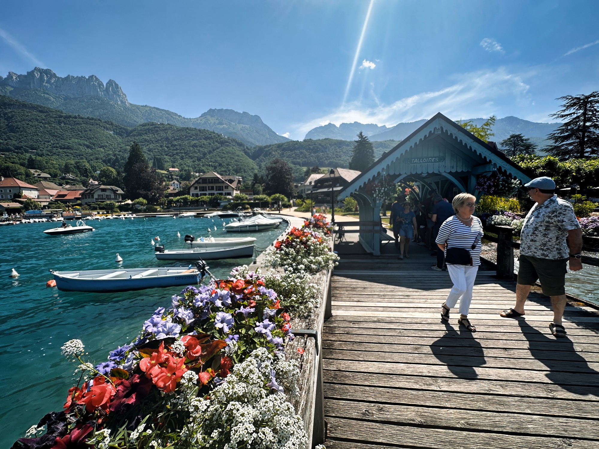 Francúzska dedina Talloires