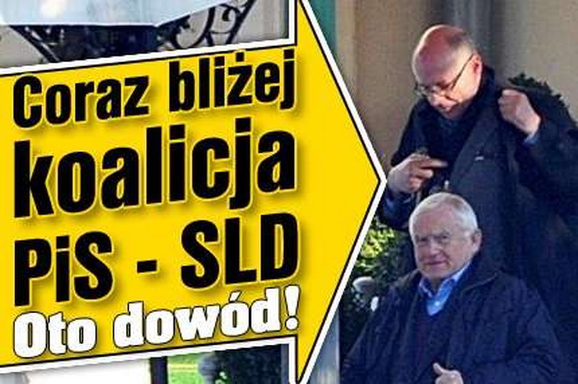 Coraz bliżej koalicja PiS-SLD. Oto dowód! 