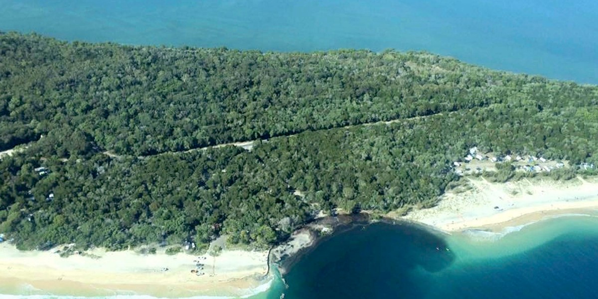 W jednej chwili zniknęła plaża