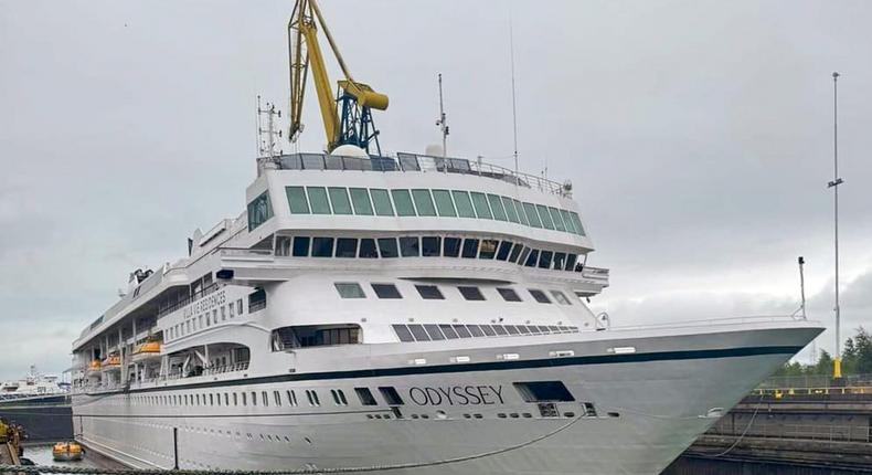 Villa Vie says its Odyssey cruise ship will soon set sail on its never-ending voyage that would circumnavigate the world every 3 years.Angela and Stephen Theriac