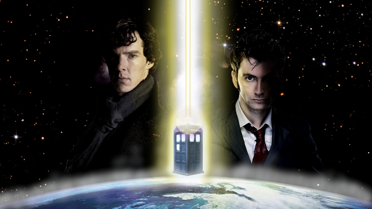 Steven Moffat, twórca dwóch obecnie najbardziej popularnych seriali na świecie, "Sherlocka" i "Doctora Who", marzy o tym, aby połączyć obie produkcje. Scenarzysta zdradził, że myśli o crossoverze.