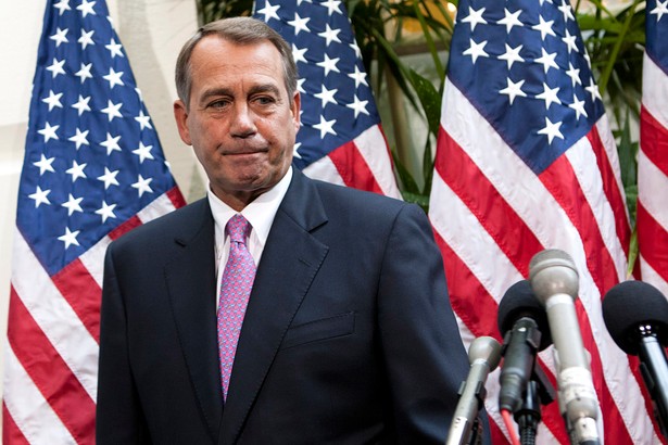 Przewodniczący (spiker) Izby Reprezentantów USA John Boehner, republikanin ze stanu Ohio.