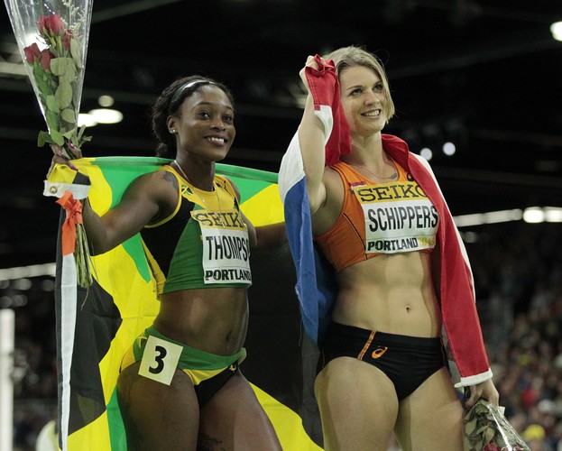 Elaine Thompson i Dafne Schippers