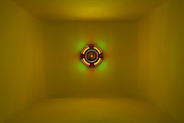 Kim Sooja, To Breathe: Mandala, 2010, single jukebox with the artist's voice performance 'The Weaving Factory' 2004 Dzięki uprzejmości artystki / courtesy of the artist