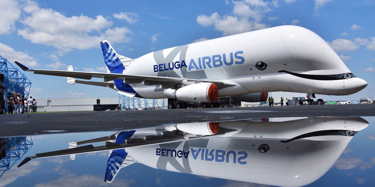 Airbus BelugaXL to kolejna generacja transportowców Airbusa wykorzystywanych na potrzeby producenta samolotów