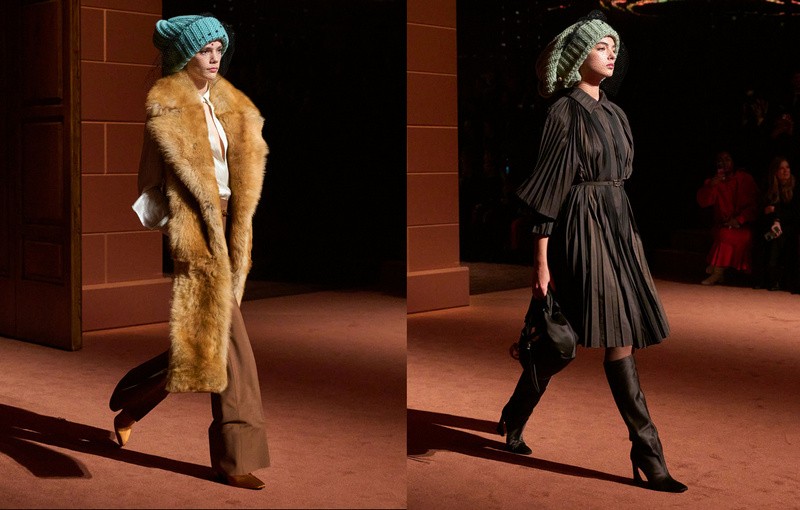 Čiapka ako módny detail.