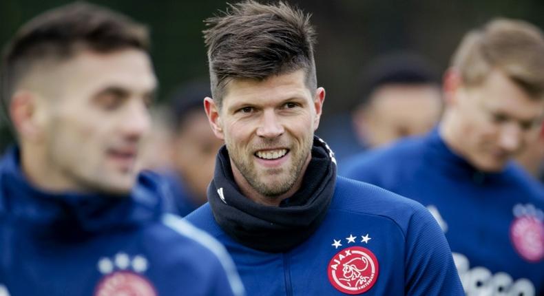 Klaas Jan Huntelaar, 37, has left Ajax to rejoin Bundesliga strugglers Schalke