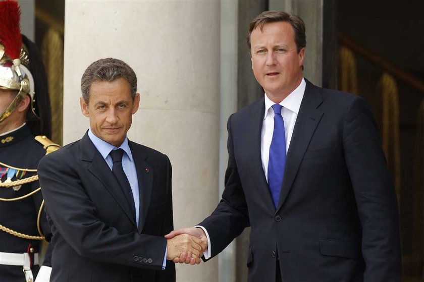 sarkozy cameron: pora żebyś się zamlnął