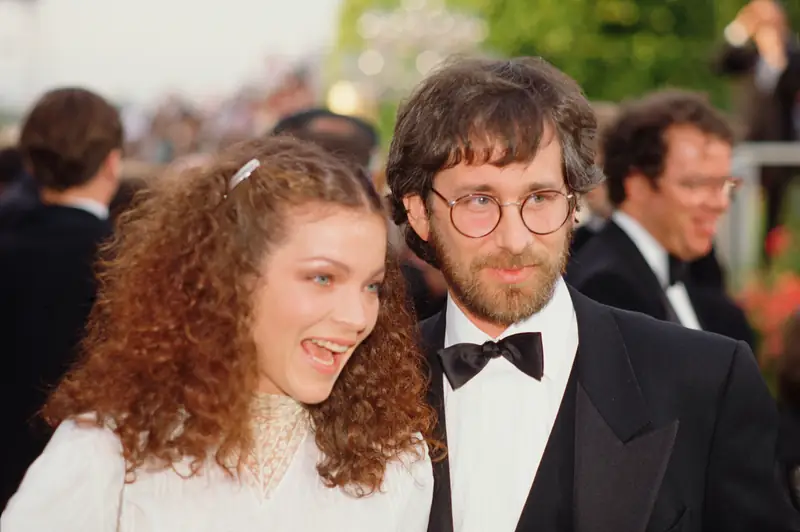 Steven Spielberg z żoną Amy w 1983 r. Fot. Bill Nation/Sygma via Getty Images