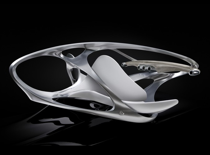 Rzeźba o nazwie Mercedes-Benz Aesthetics No. 2 to idea, która przybrała widzialny kształt.