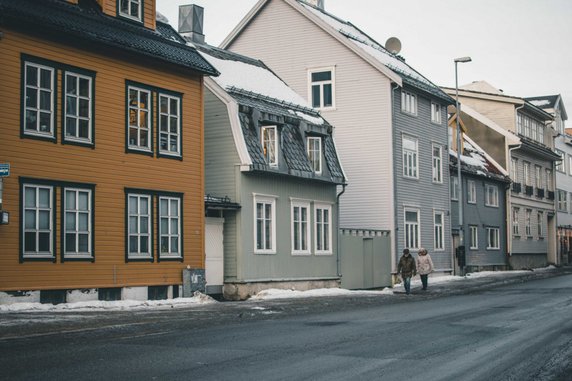 Tromsø, centrum miasta - kieruneknorwegia.pl