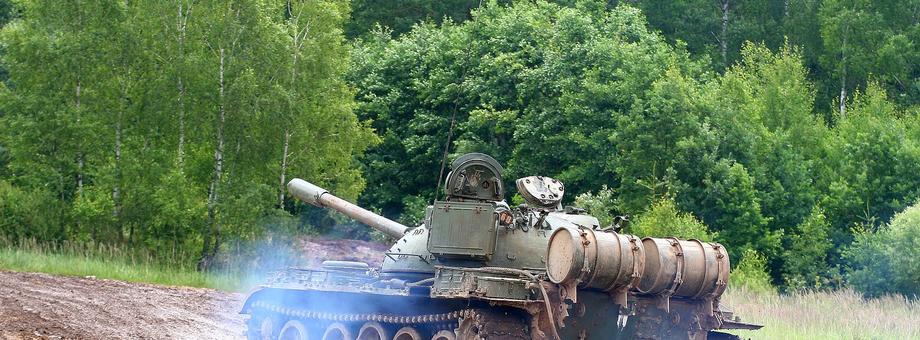Produkcję czołgu T-54B skończono w latach 50. XX w.