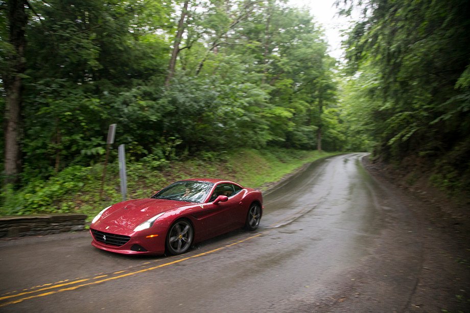 Fisichella was astounded that race-car drivers would have taken on such a winding course in cars that, while not as speedy as his Ferrari 458, were still pretty speedy.