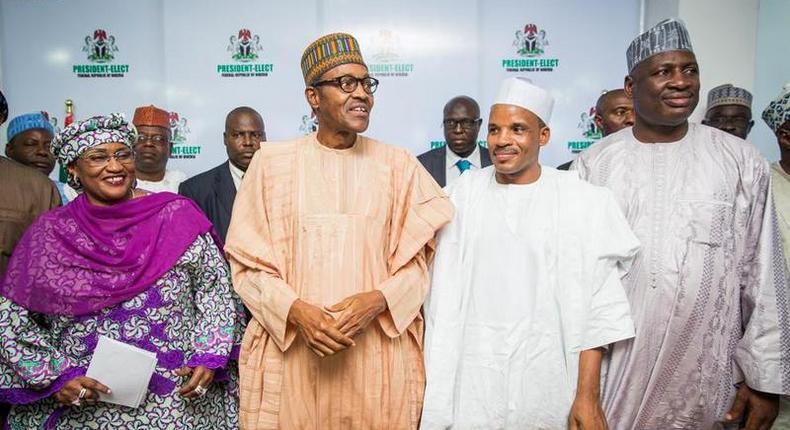 President elect, Muhammadu Buhari meets with APC delegation from Taraba State on Wednesday, May 6, 2015.