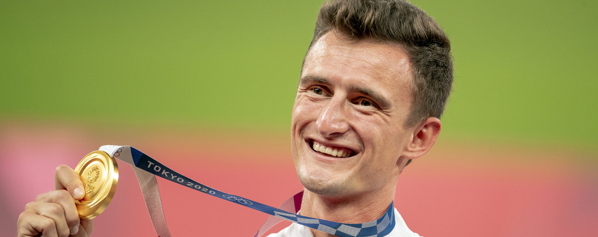 Dawid Tomala zdobył złoty medal w chodzie na 50 km podczas letnich Igrzysk Olimpijskich w Tokio w 2021 r.
