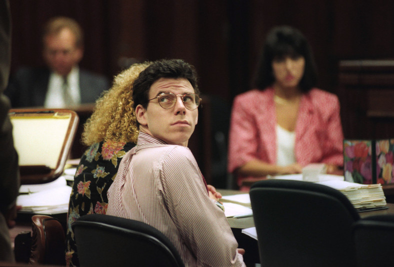 Erik Menendez w sądzie (1993)