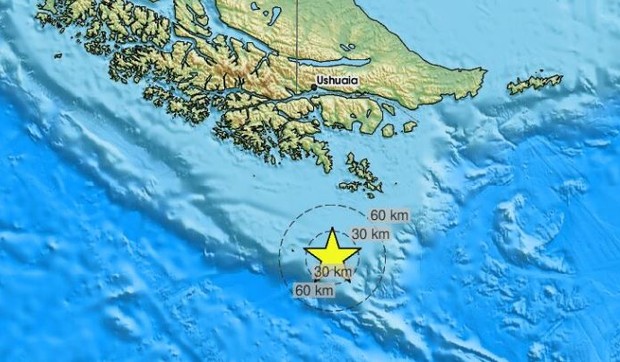 Zemljotres kod Argentine i Čilea
