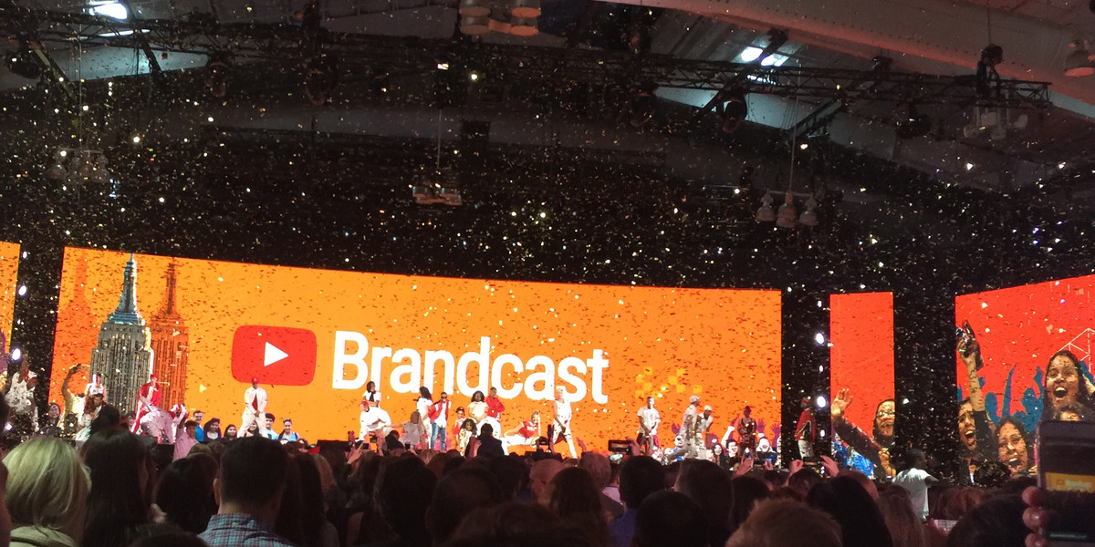 Inside the fancy YouTube event with screaming teens and big-name performers that's designed to steal TV ad dollars