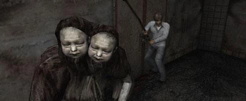 Screen z gry "Silent Hill 4: The Room".