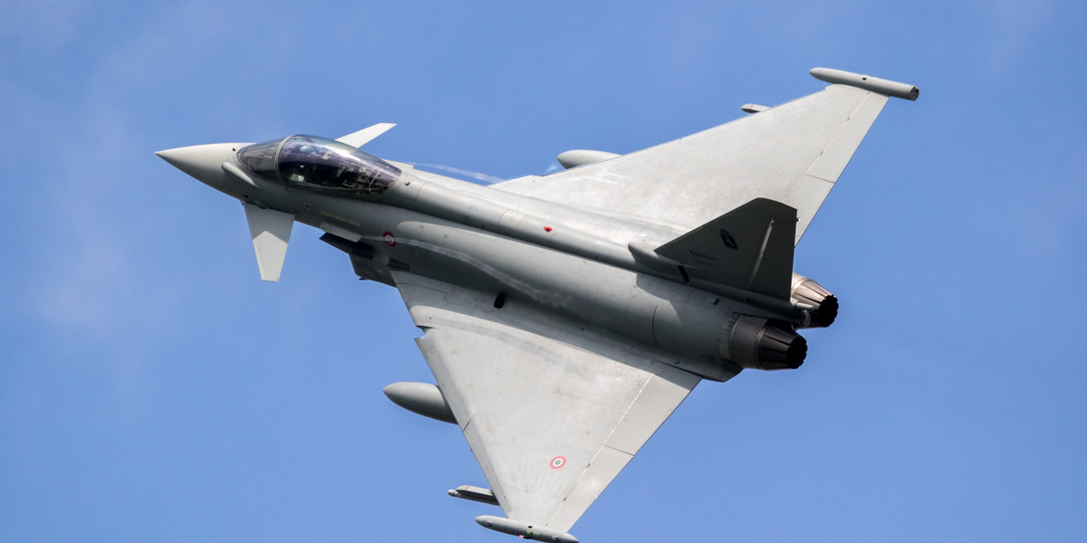 Włoskie eurofightery startujące z Malborka uniemożliwiły wlot w przestrzeń powietrzną NATO dwóm samolotom szpiegowskim Rosji