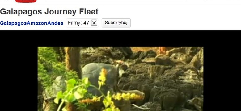 Galapagos - największa różnorodność przyrody na świecie