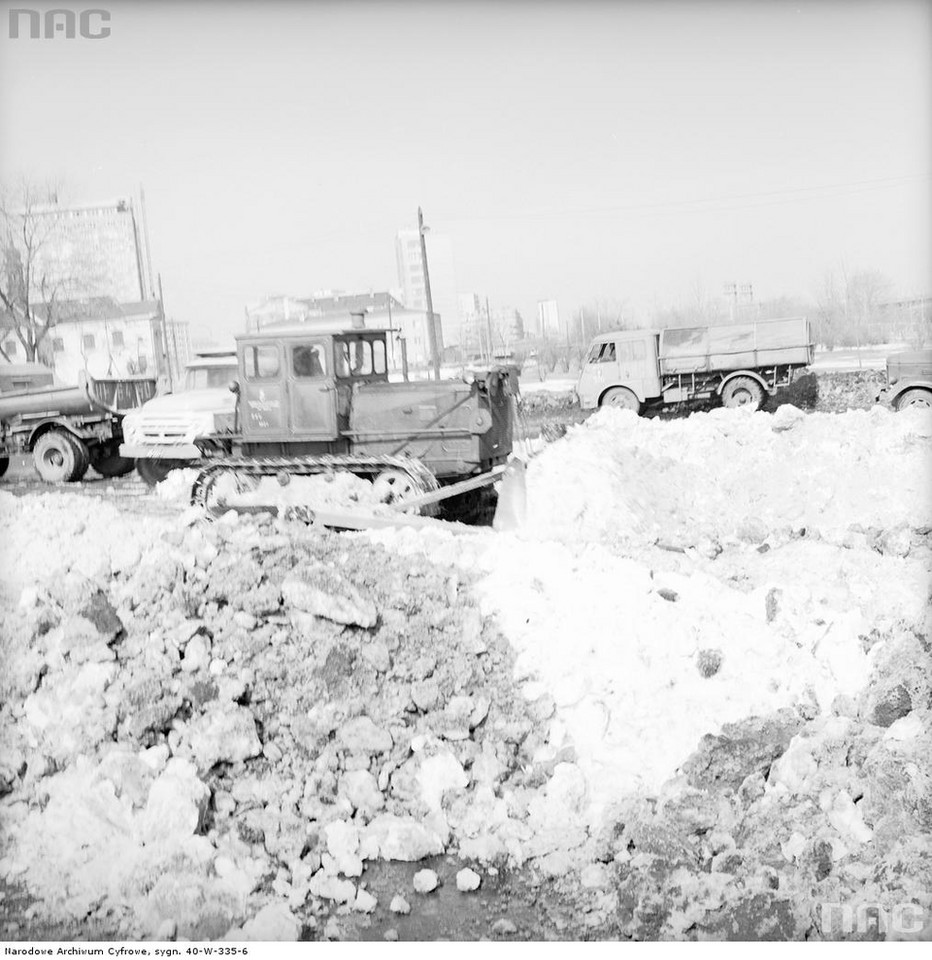 Walka ze skutkami zimy w Warszawie, 1969 rok.