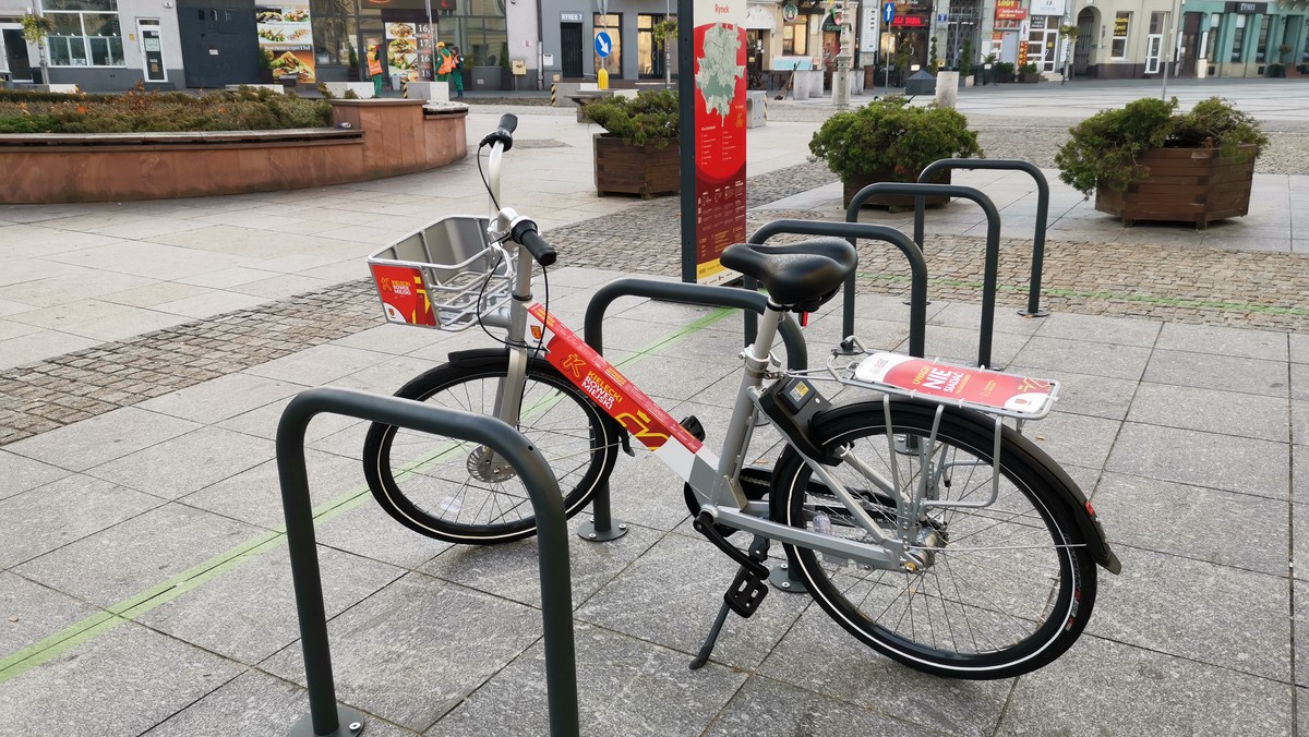 Kielce. Startuje miejska wypożyczalnia rowerów. Kilka miesięcy po terminie