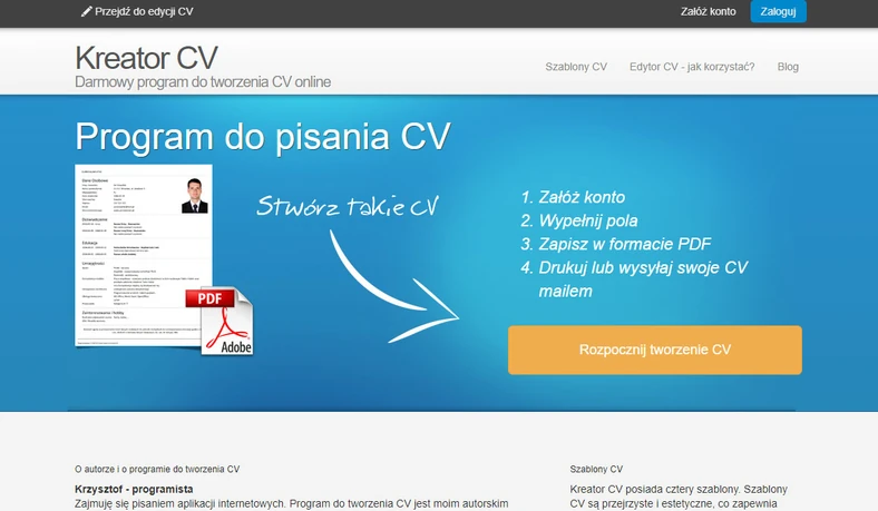 Najlepsze programy do pisania CV