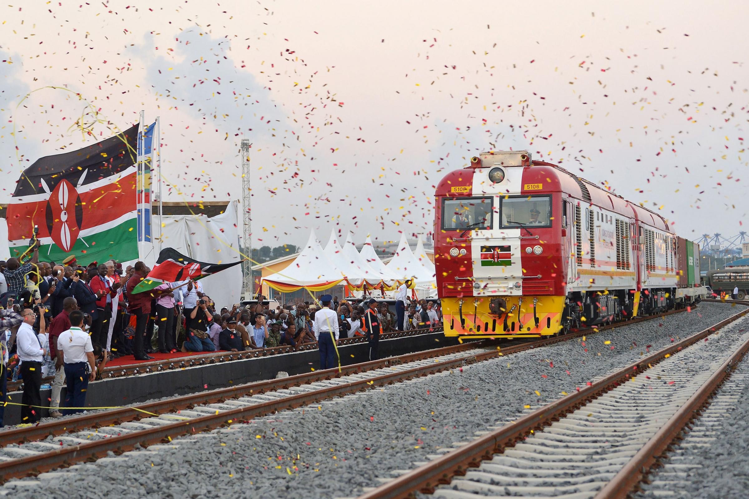 East Africa’s multibillion Standard Gauge Railway project is at