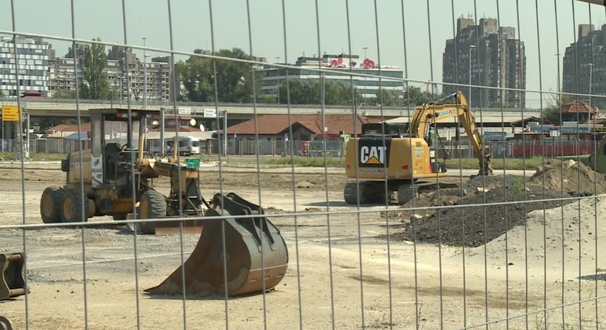 Radovi u Bloku 42 na Novom Beogradu