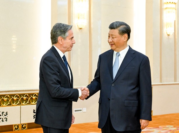 Antony Blinken i Xi Jinping