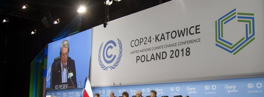 Szczyt klimatyczny ONZ COP-24 odbył się w Katowicach w grudniu 2018 r.