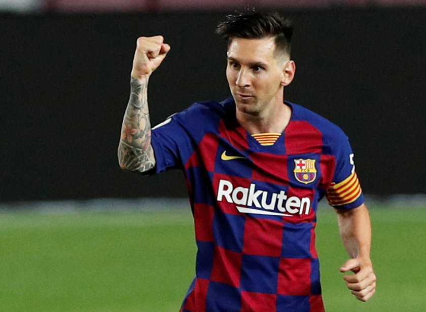 Leo Messi chroni się przed wirusem