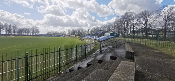 Stadion piłkarski przy ul. Olimpijskiej w Gorzowie