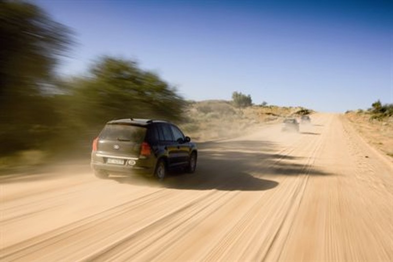 VW tiguan zdał test w Namibii