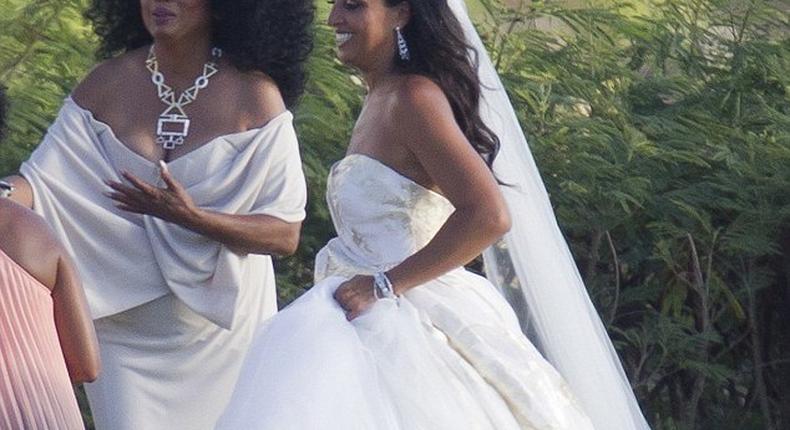 Diana Ross's daughter's wedding