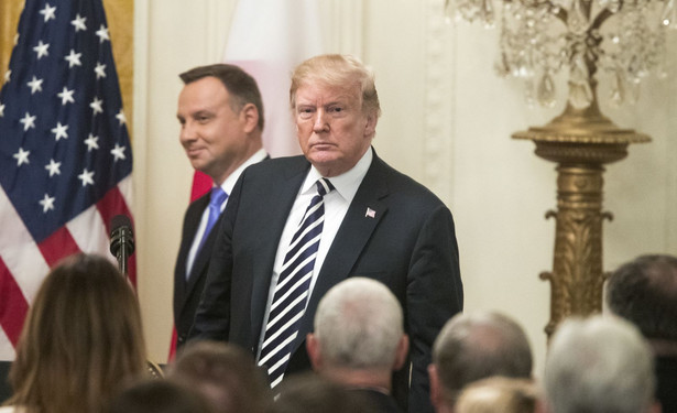 Andrzej Duda i Donald Trump