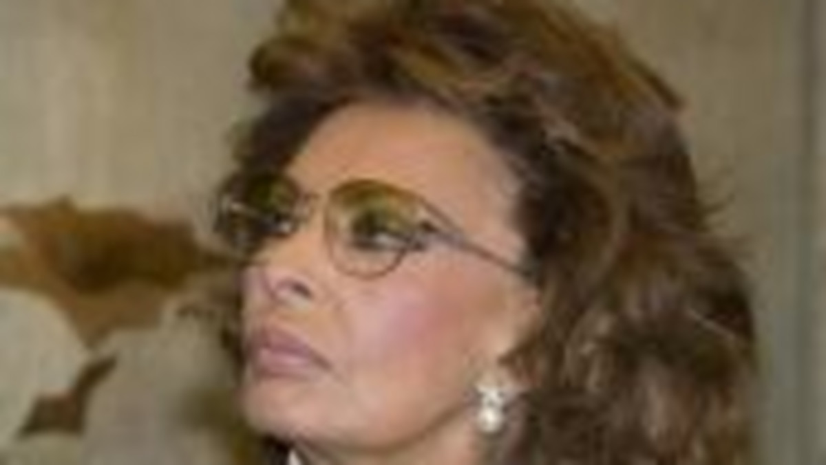 Sophia Loren nie czuje się swobodnie w towarzystwie Daniela Day-Lewisa.
