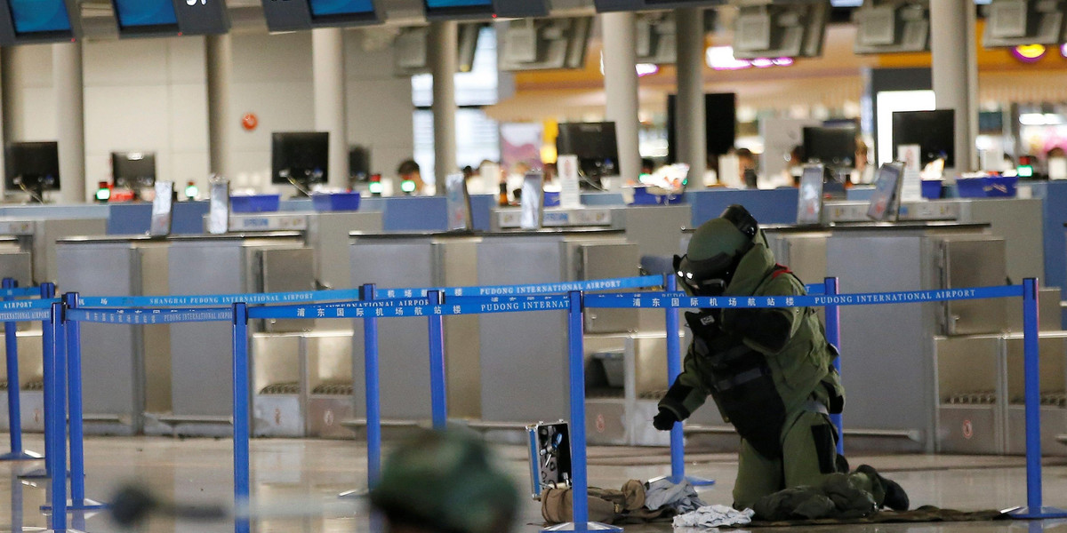 Bomba wybuchła na lotnisku. Są ranni