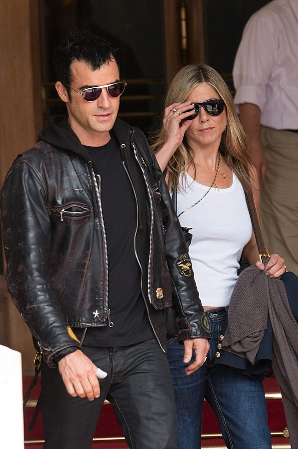 Jennifer Aniston i Justin Theroux / fot. Agencja BE&amp;W