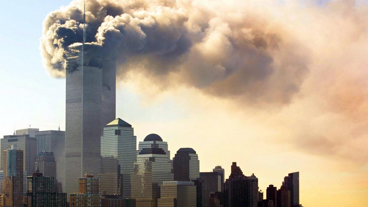 Płonące wieże WTC, 11 września 2001