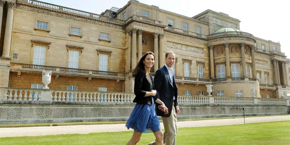 Kate i William po weselu. Pierwszy spacer