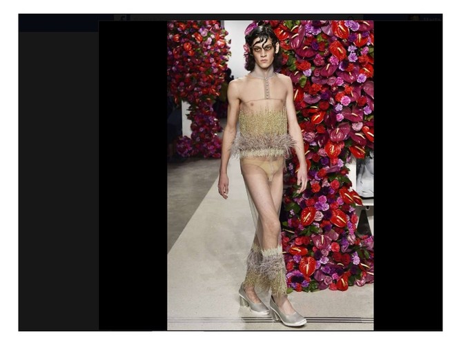 Pokaz kolekcji Palomo Spain jesień/zima 2017/2018 na New York Fashion Week