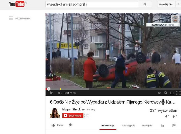 Wypadek w Kamieniu Pomorskim. Pasażerka auta zdradza, co działo się w kabinie